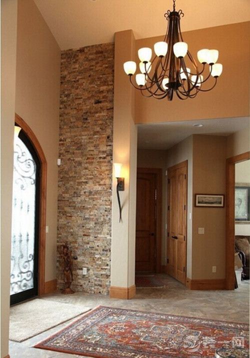 9款砖瓦背景墙装修设计效果图 回归乡村恬静