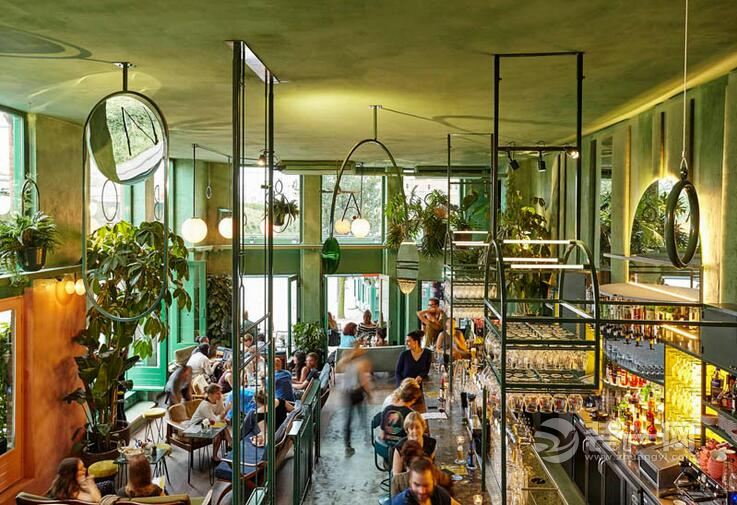 阿姆斯特丹特色森系餐厅 热带雨林设计宛如仙境!