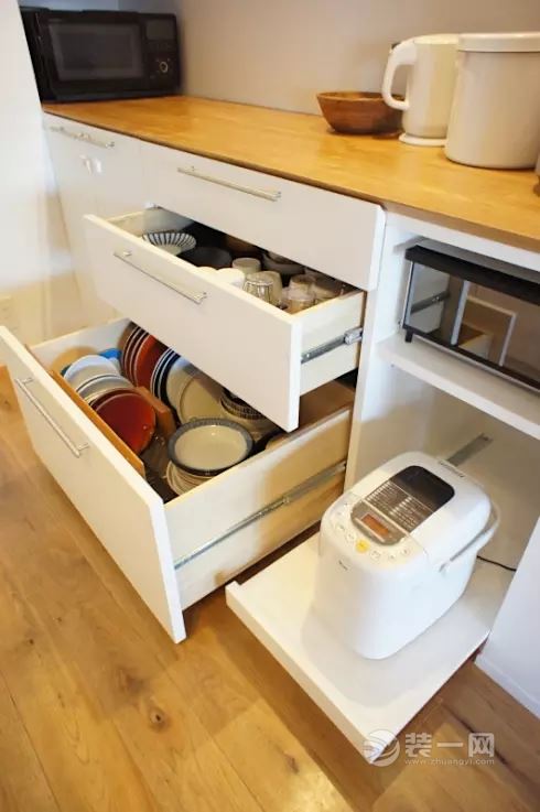 厨房收纳小能手 宜昌装修网分享6个高颜值橱柜设计